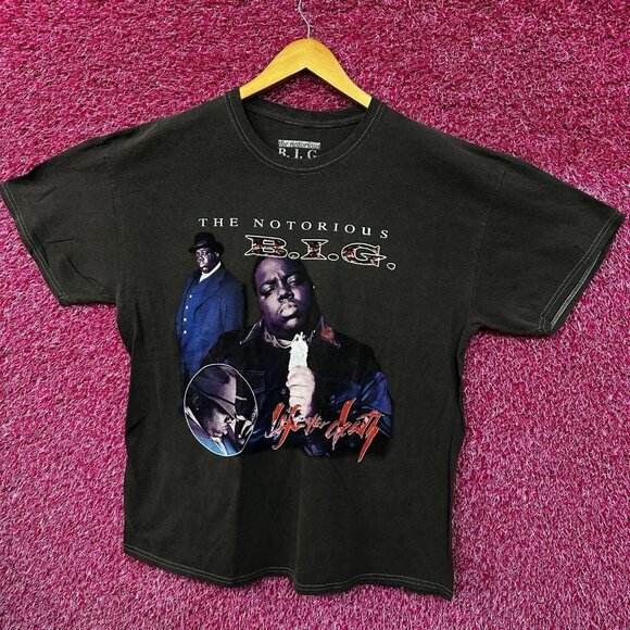 Notorious BIG Life After Death Rap Tshirt size Large - Picture 1 of 4